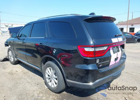 2021 Dodge Durango Sxt Plus Awd from USA, damaged, VIN 1C4RDJAG8MC644413